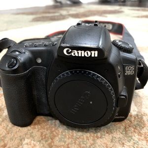 Canon EOS 20D digital camera (NO VIDEO) 50 mm lens & over 10 accessories